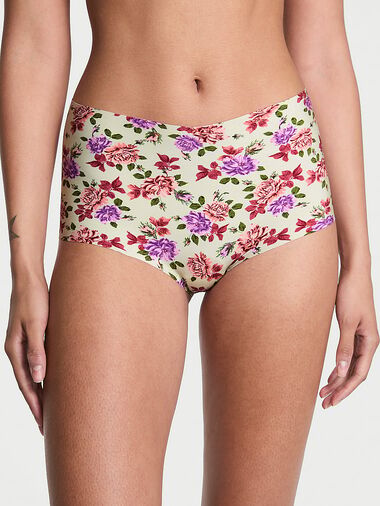 No-show Modern Brief Panty, Fall Roses, large