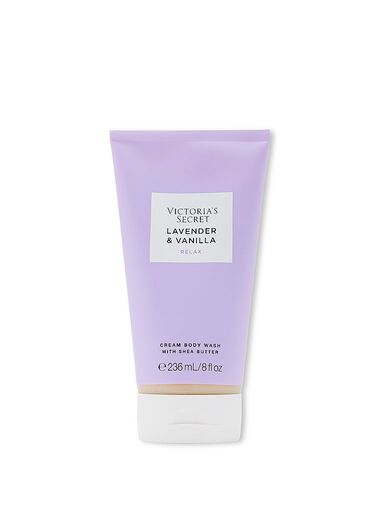 Natural Beauty Cream Body Wash, Lavender & Vanilla, large