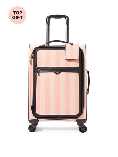 Maleta Para Equipaje De Fin De Semana Vs, Pink stripe, large