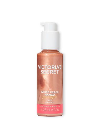 White Peach Mango Highlighting Body Oil, , large