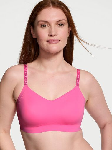 Sujetador Cómodo T-shirt Con Relleno Ligero, Hollywood Pink, large