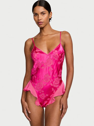 Body De Satén Burnout Vs Archives, Forever Pink, large