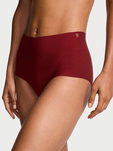 No-show Modern Brief Panty, Sangria Red, large