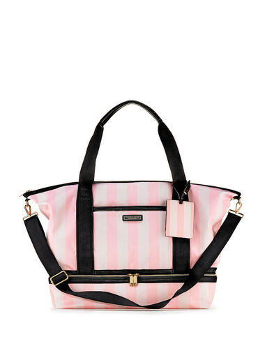 Bolso Para Equipaje De Fin De Semana Vs, Signature Stripe, large