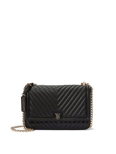 Bolso Bandolera Mediano, Black, large