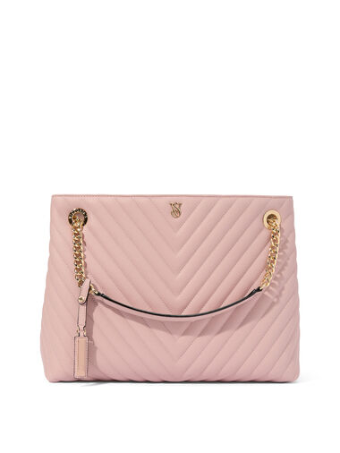 Bolsos De Hombro Con Cadena, Pink, large