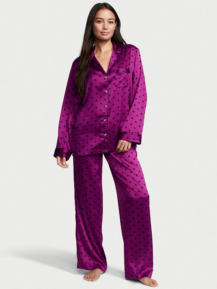 Pijama raso mujer victoria secret top