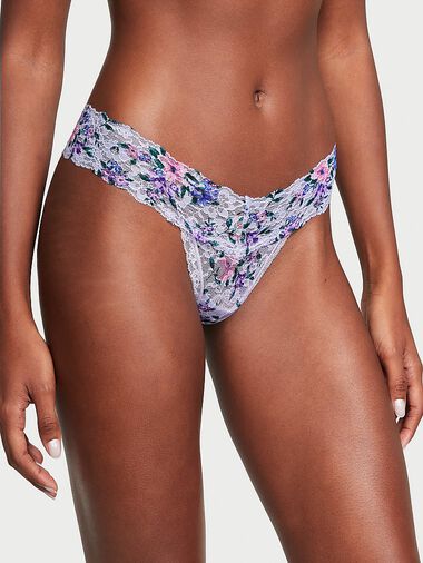Tanga De Encaje, Lucky Lilac Lillies, large