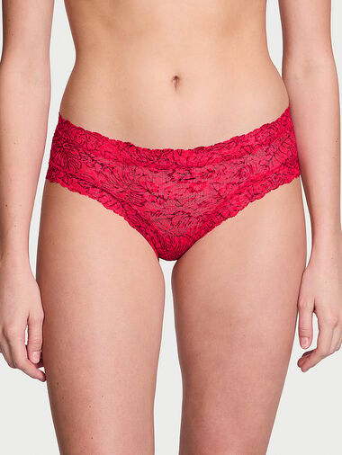 Braguitas Culottes De Encaje, Hottie Pink Palms, large