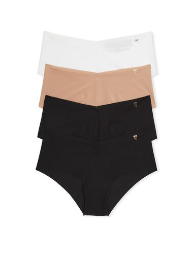 Juego De 4 Braguitas Culottes Invisibles, Assorted, large
