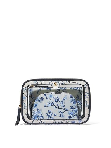 Neceser De Maquillaje 3 Pz., Blue Floral, large