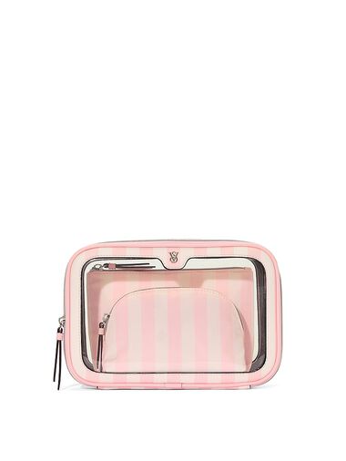 Neceser De Maquillaje, 3 Piezas, Heritage Stripe, large