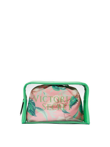 2-piece Beauty Bag, Tropical, large