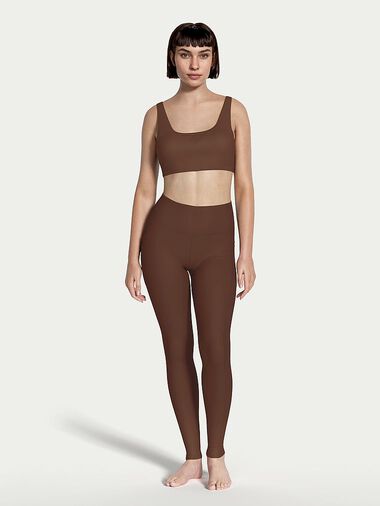 Vs Essential High-rise Pocket Leggings, Ganache, large