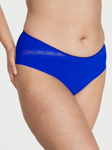 No-show Hiphugger Panty, Blue Oar, large
