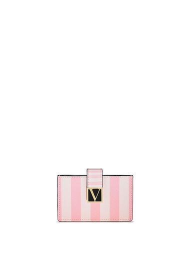 Tarjetero Victoria, Signature Stripe, large