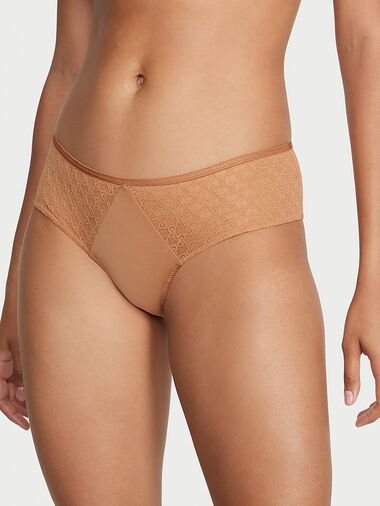 Braguitas Culottes De Encaje Icon By Victoria's Secret, Toffee, large