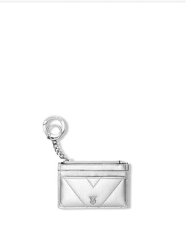 Llavero Con Tarjetero, Silver, large
