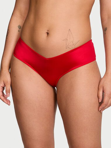 Braguitas Culottes De Pernera Alta Con Tiras Traseras, Lipstick, large