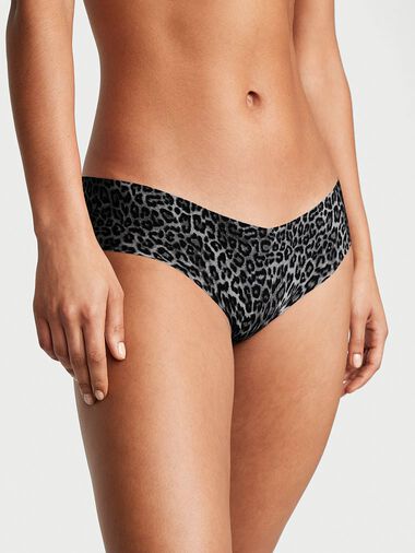 Braguitas Altas Invisibles, Black Animal Print, large