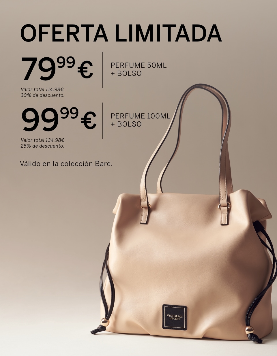 Victoria s Secret Espa a Bundle Bare Bag