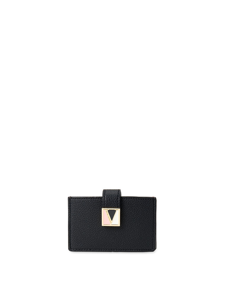 Tarjetero Victoria, Black Colorblock, large