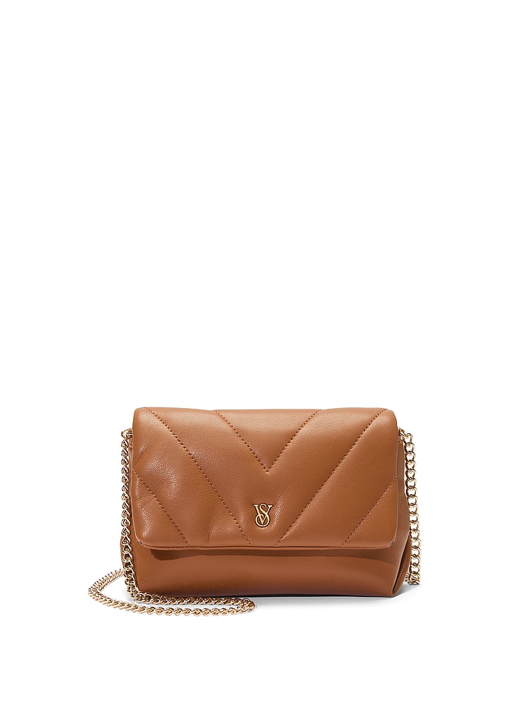 Mini Convertible Bag, Brown, large