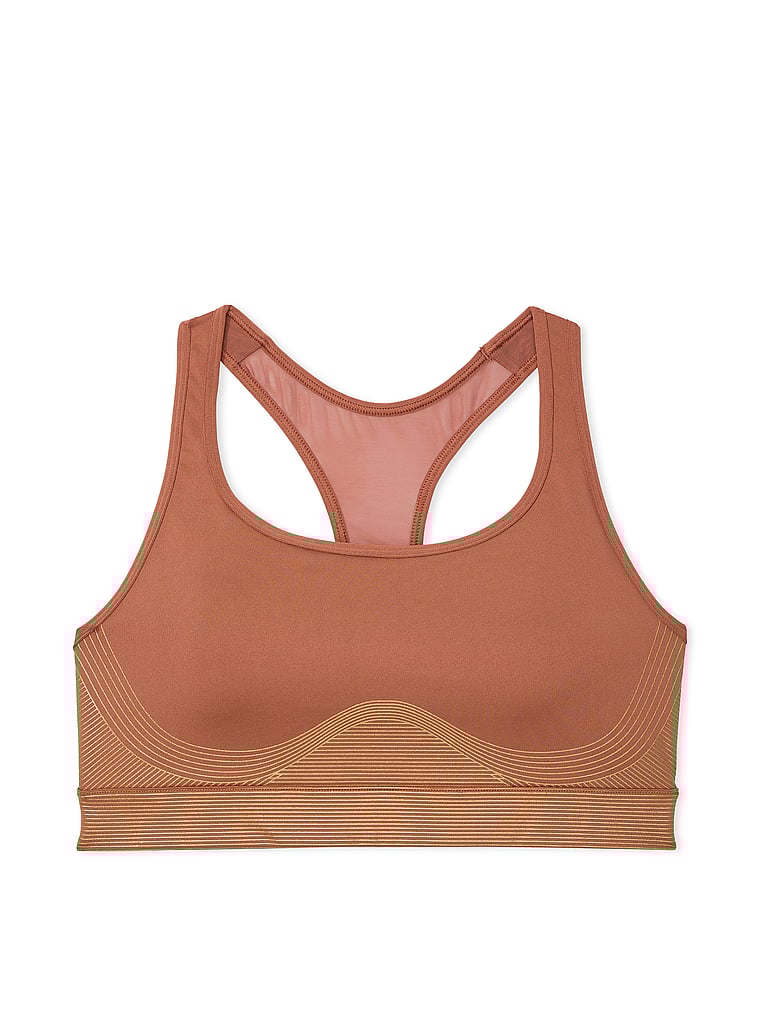 ¡un Nuevo Estilo! Sujetador Deportivo Brillante Player, Caramel Bronze, large