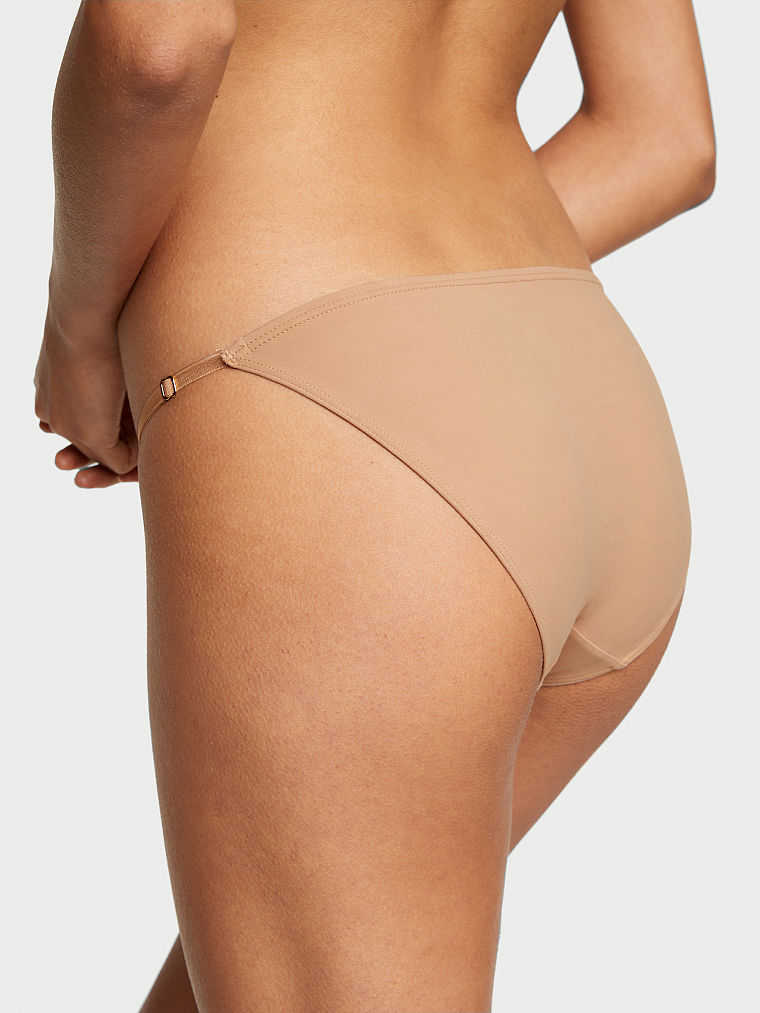 Tanga Con Ribetes De Encaje, Praline, large