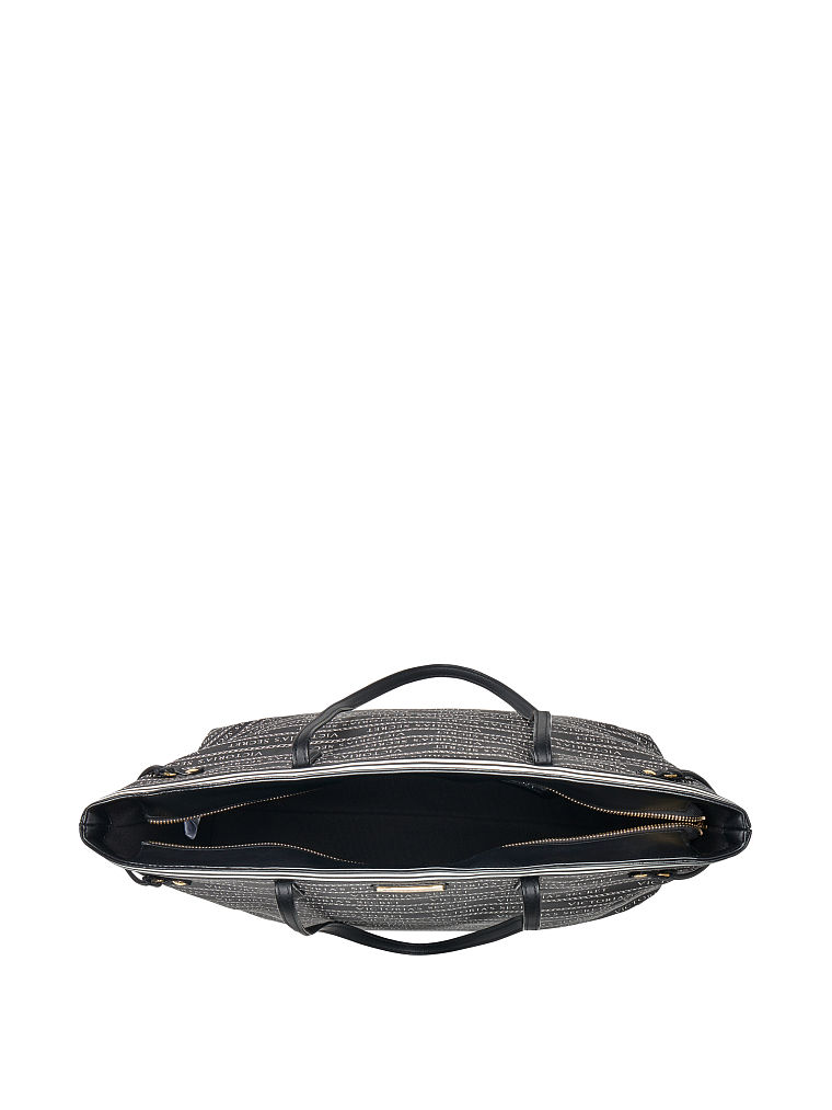 Bolso De Hombro Victoria, Black/White, large