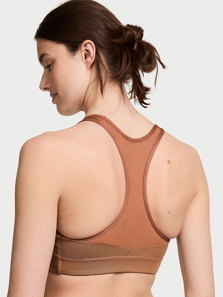 ¡un Nuevo Estilo! Sujetador Deportivo Brillante Player, Caramel Bronze, large