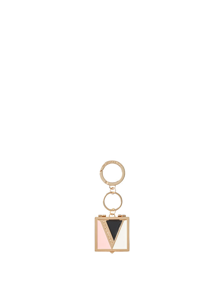 Llavero Colorblock Con Espejo, Blush Colorblock, large