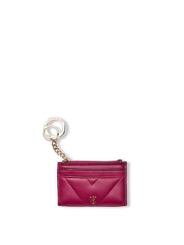 Card Holder Keychain, Campari, large