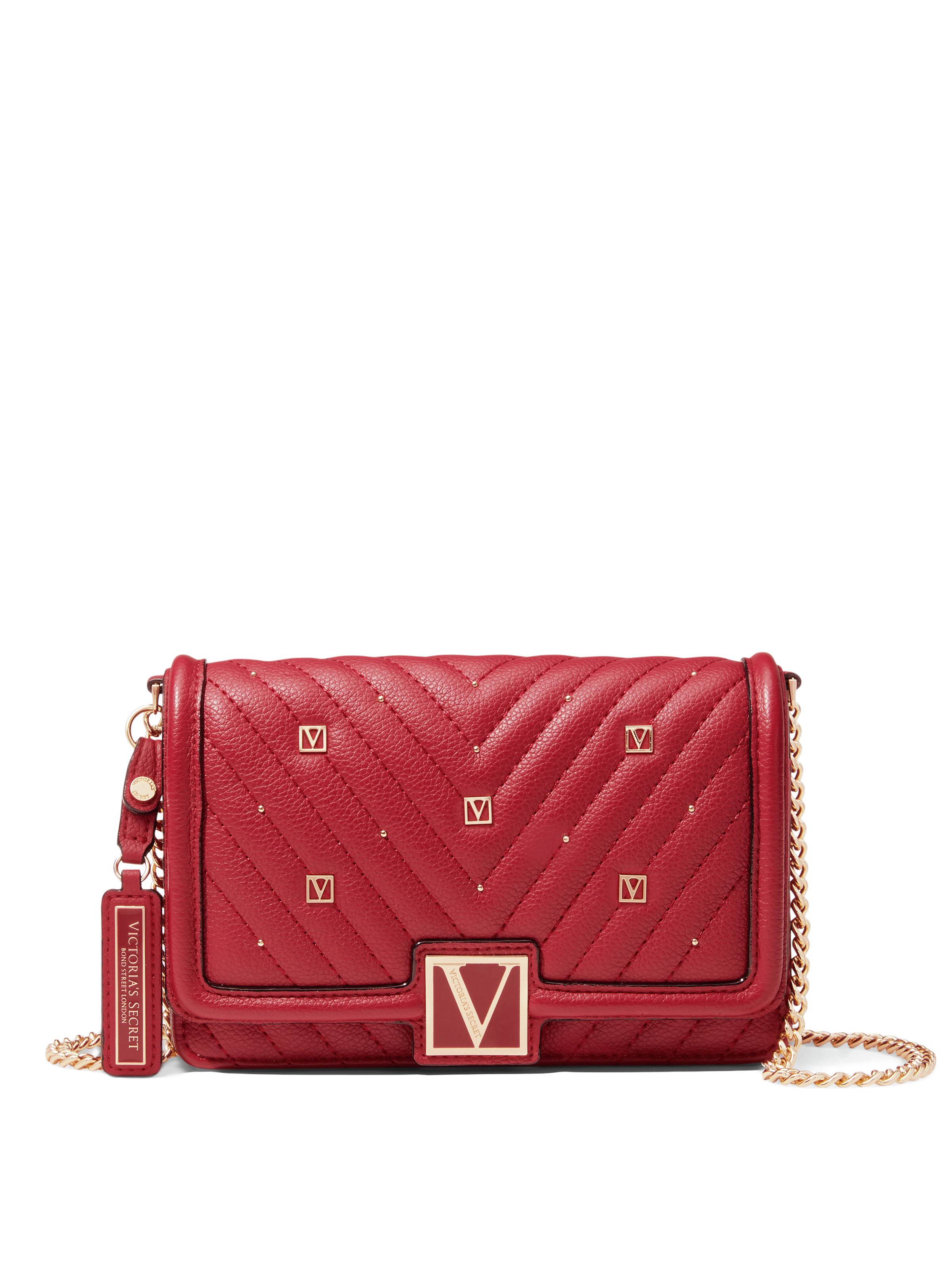 Bolso De Hombro Con Guateado En V, Description, large