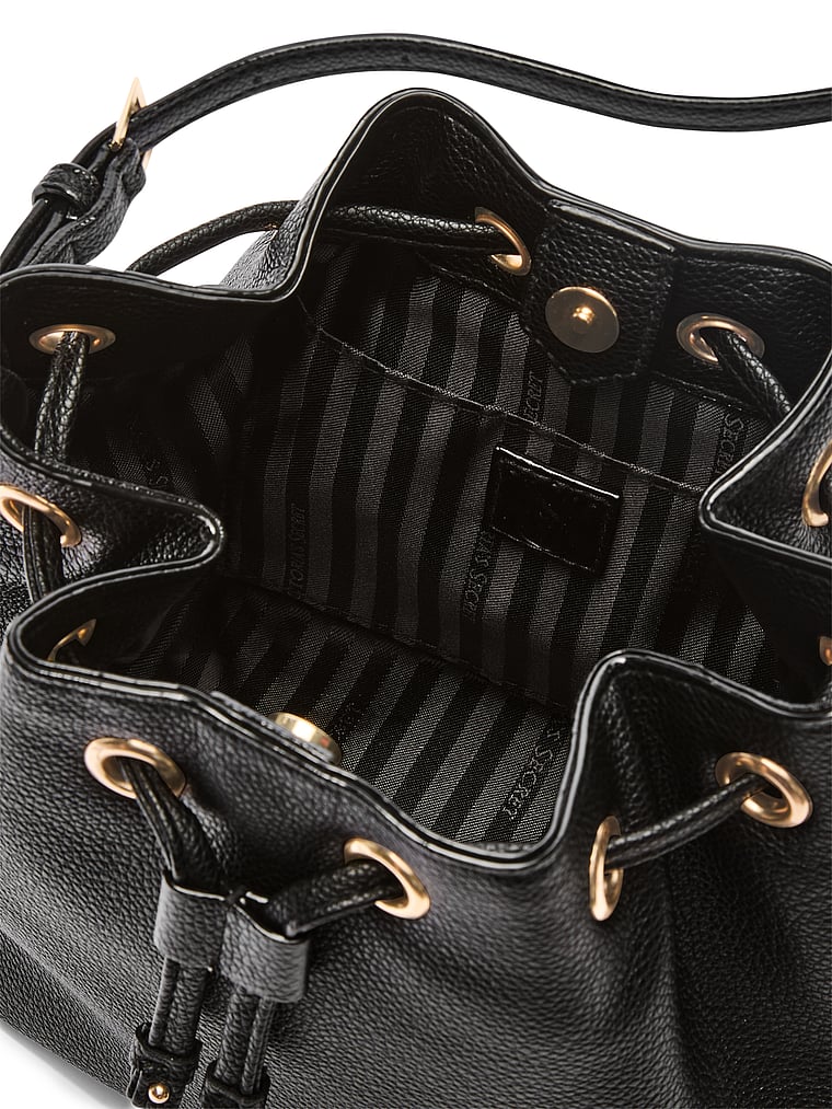 Bolso Bucket Mini, Black, large