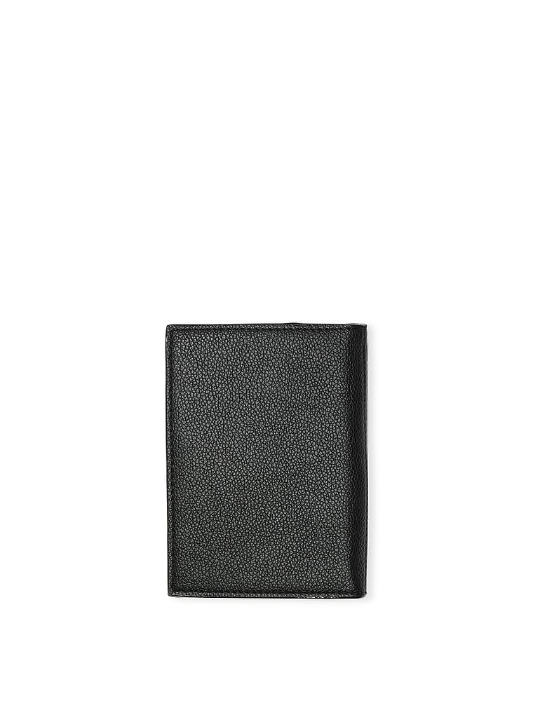 Funda De Pasaporte, Black V-Quilt, large