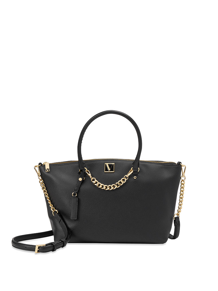 Bolso Shopping Flexible Victoria, Black Lily, large