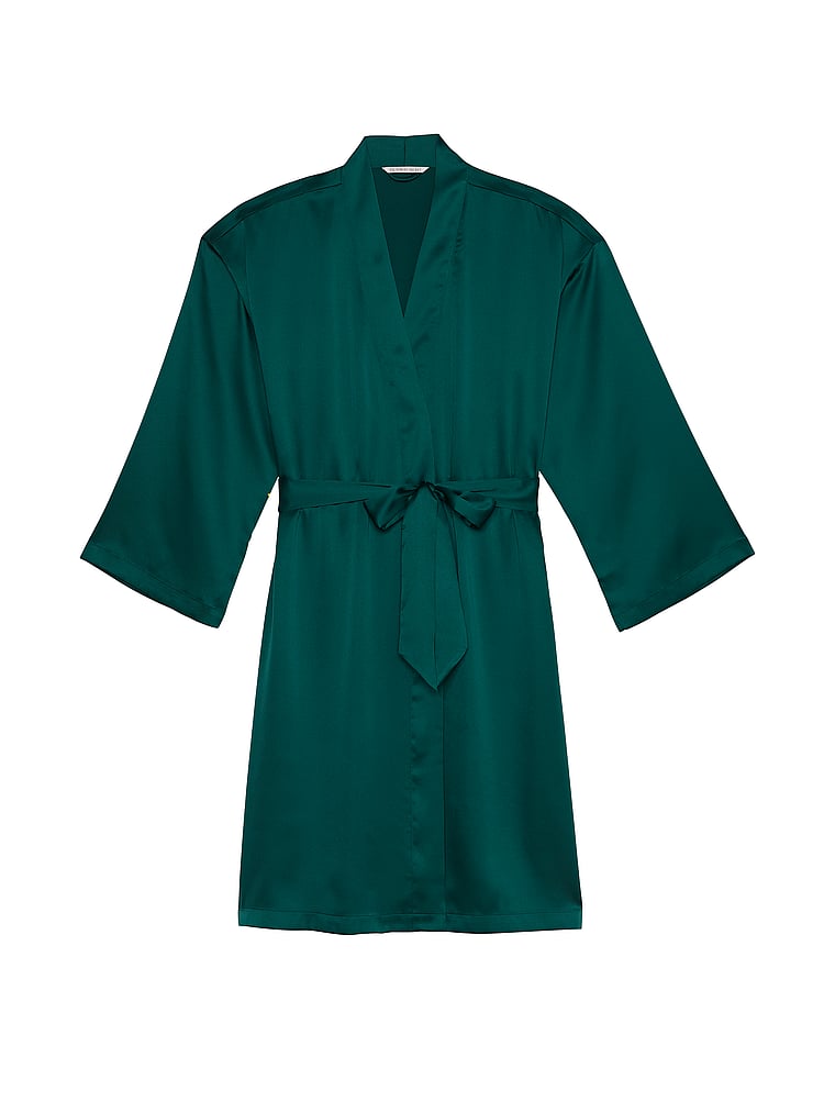 Bata Midi De Satén, Mystique Green, large