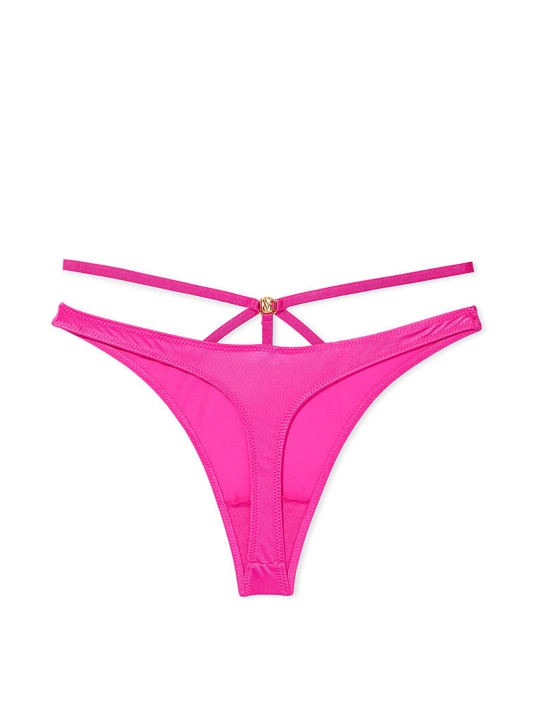 Tanga Con Tiras So Obsessed, Fuschia Frenzy, large