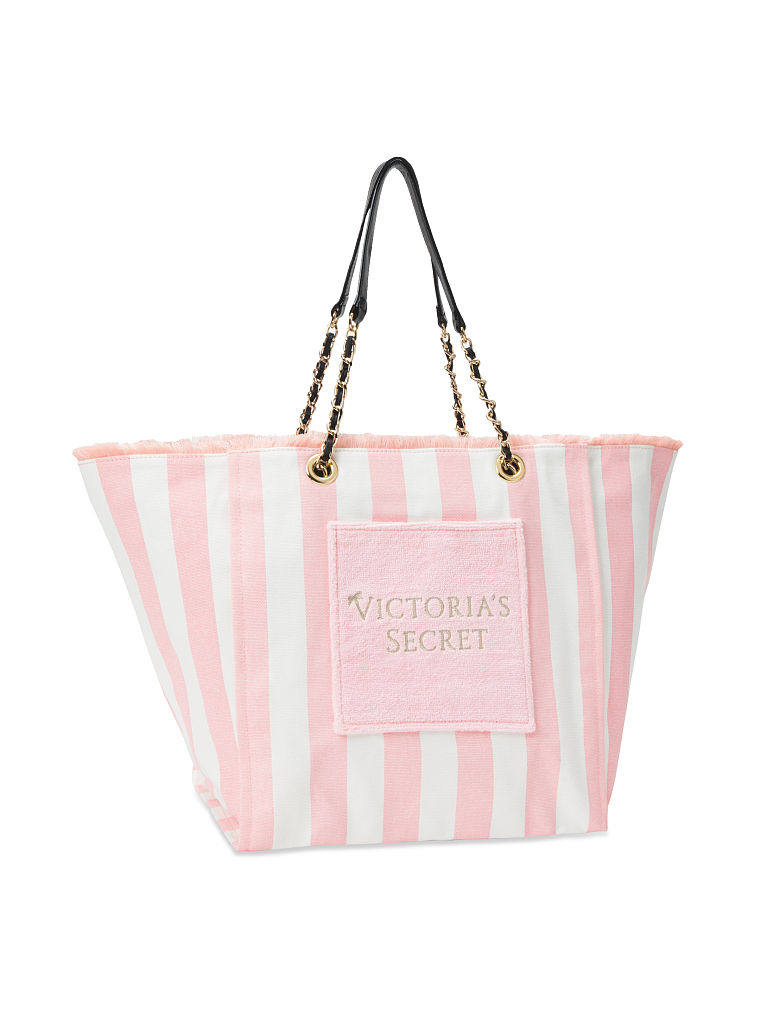 Victoria Secret - Bolso de Viaje Rayas Rosa