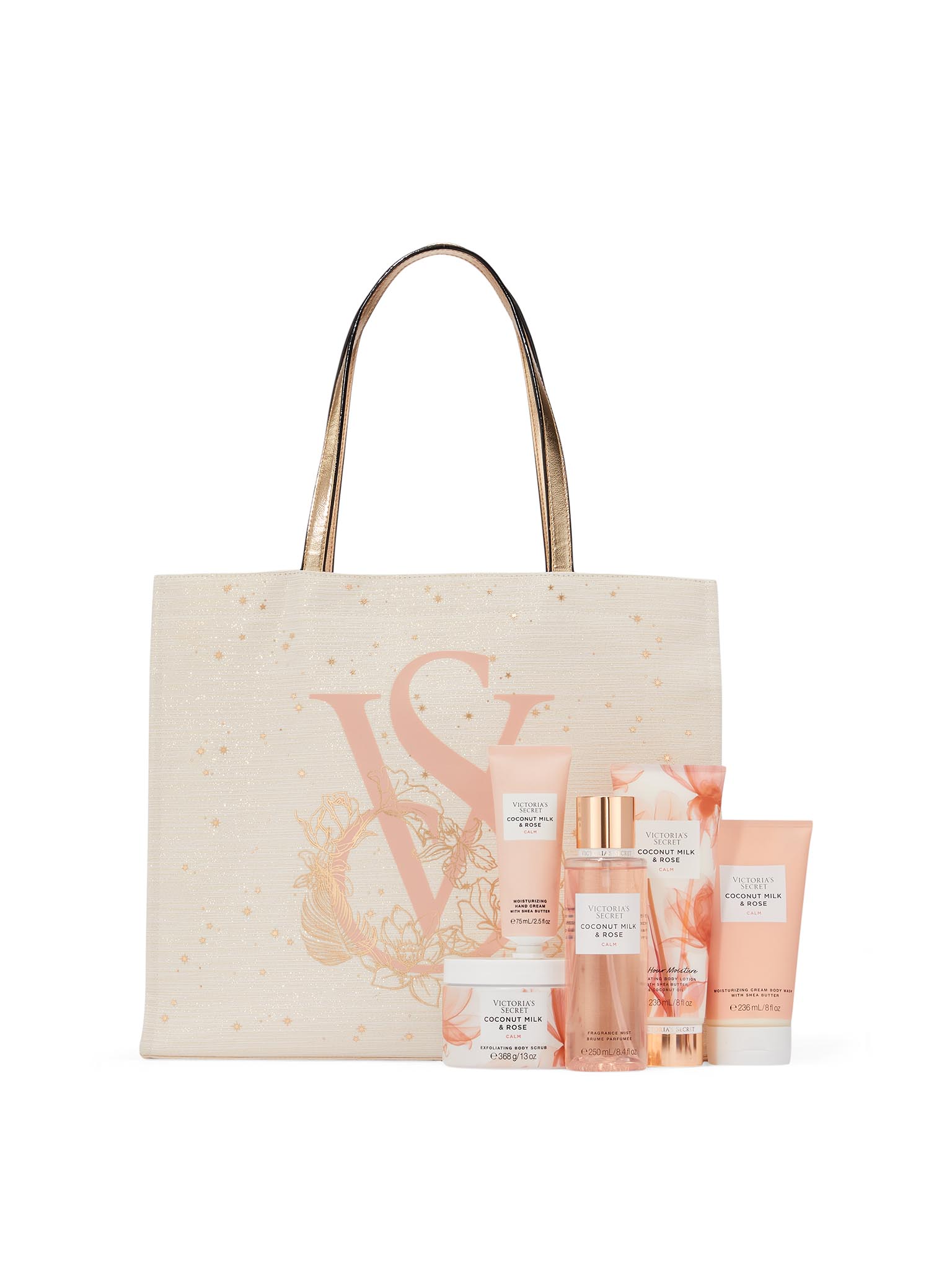 Coconut Milk & Rose Kit The Balance Ritual, Coconut Milk & Rose, large