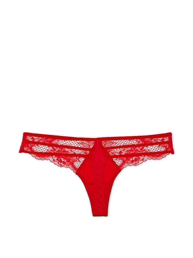 Tanga Con Ribetes De Encaje, Description, large
