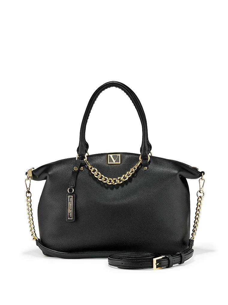 Bolso Shopping Flexible Victoria, Black Lily, large