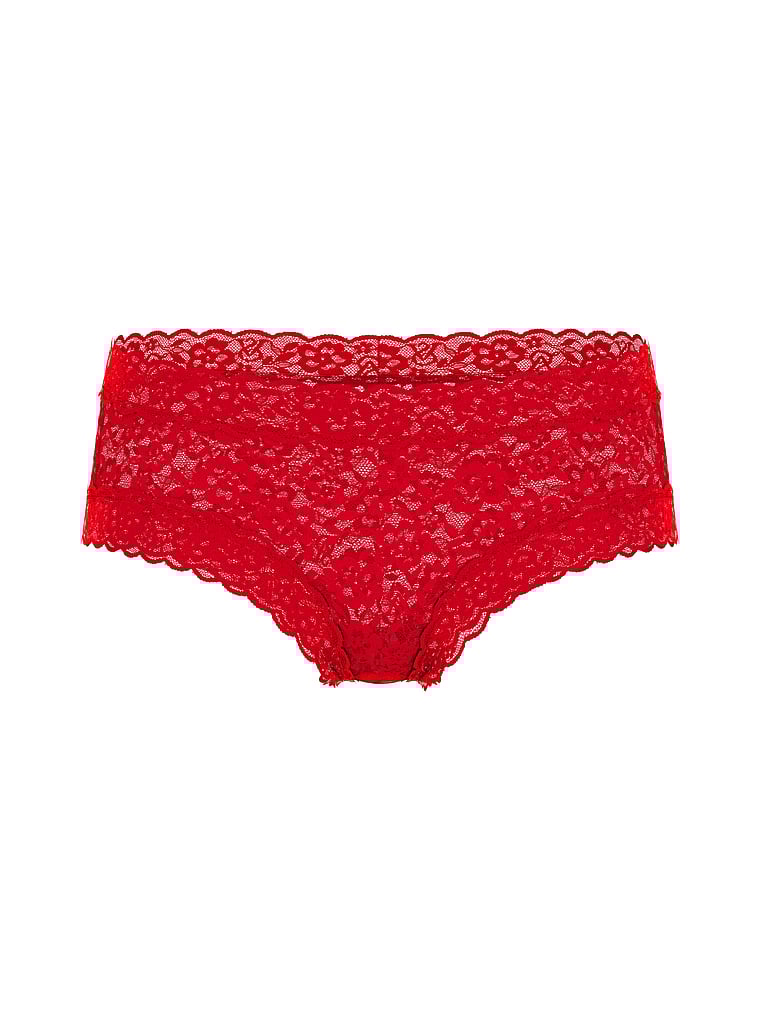 Lace Cheeky Panty, Lipstick, large