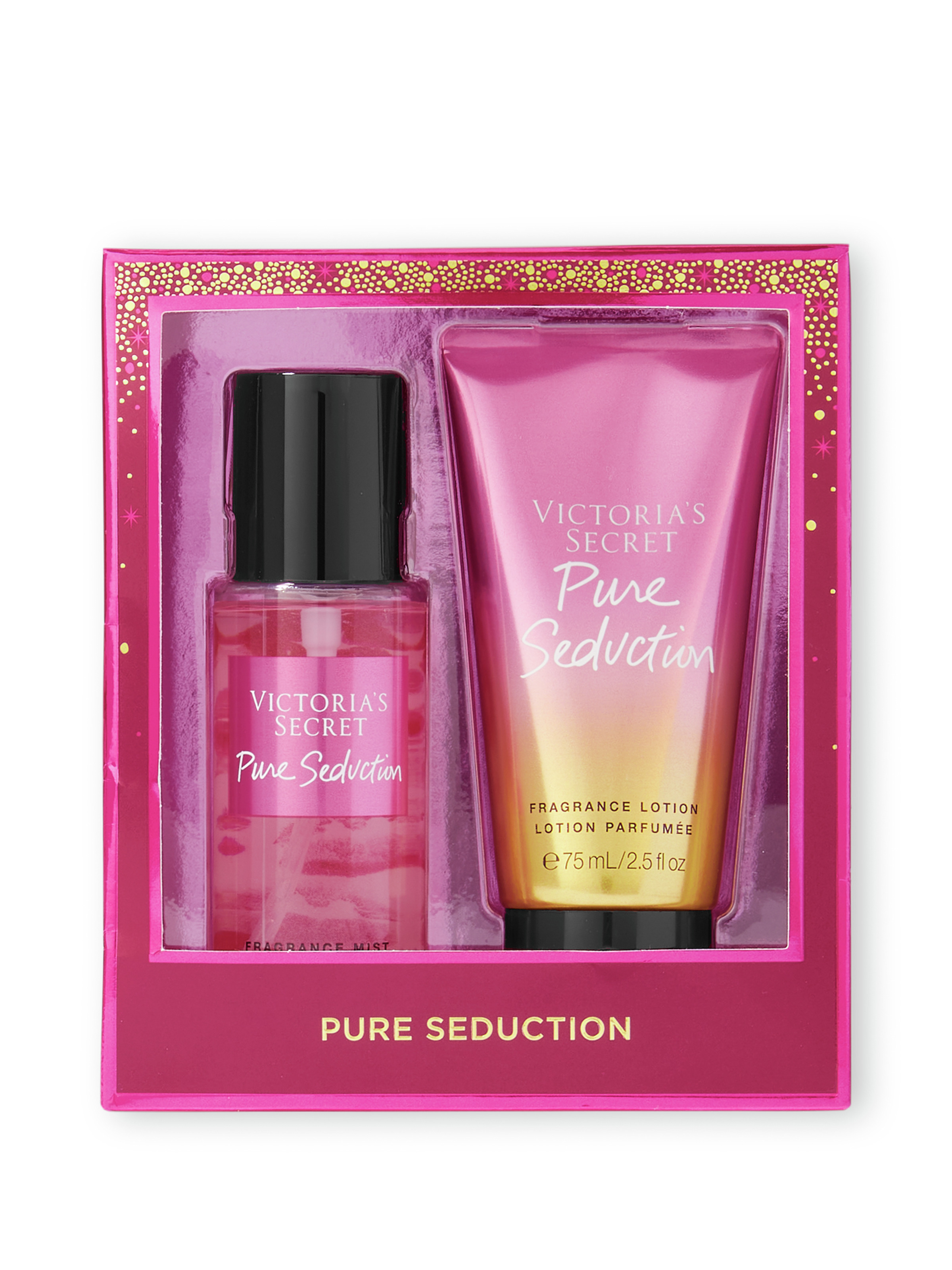 Pure Seduction Dúo Bruma perfumada mini  y Crema perfumada mini, Description, large