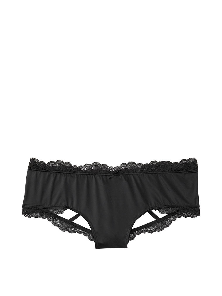 Culotte Con Tiras Y Espalda Descubierta, Black, large