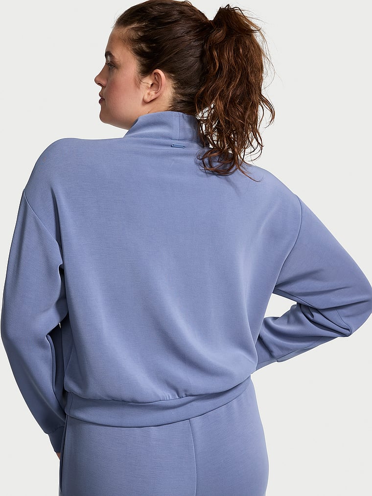 Sandwash Half-zip Pullover, Velvet Morning Blue, large