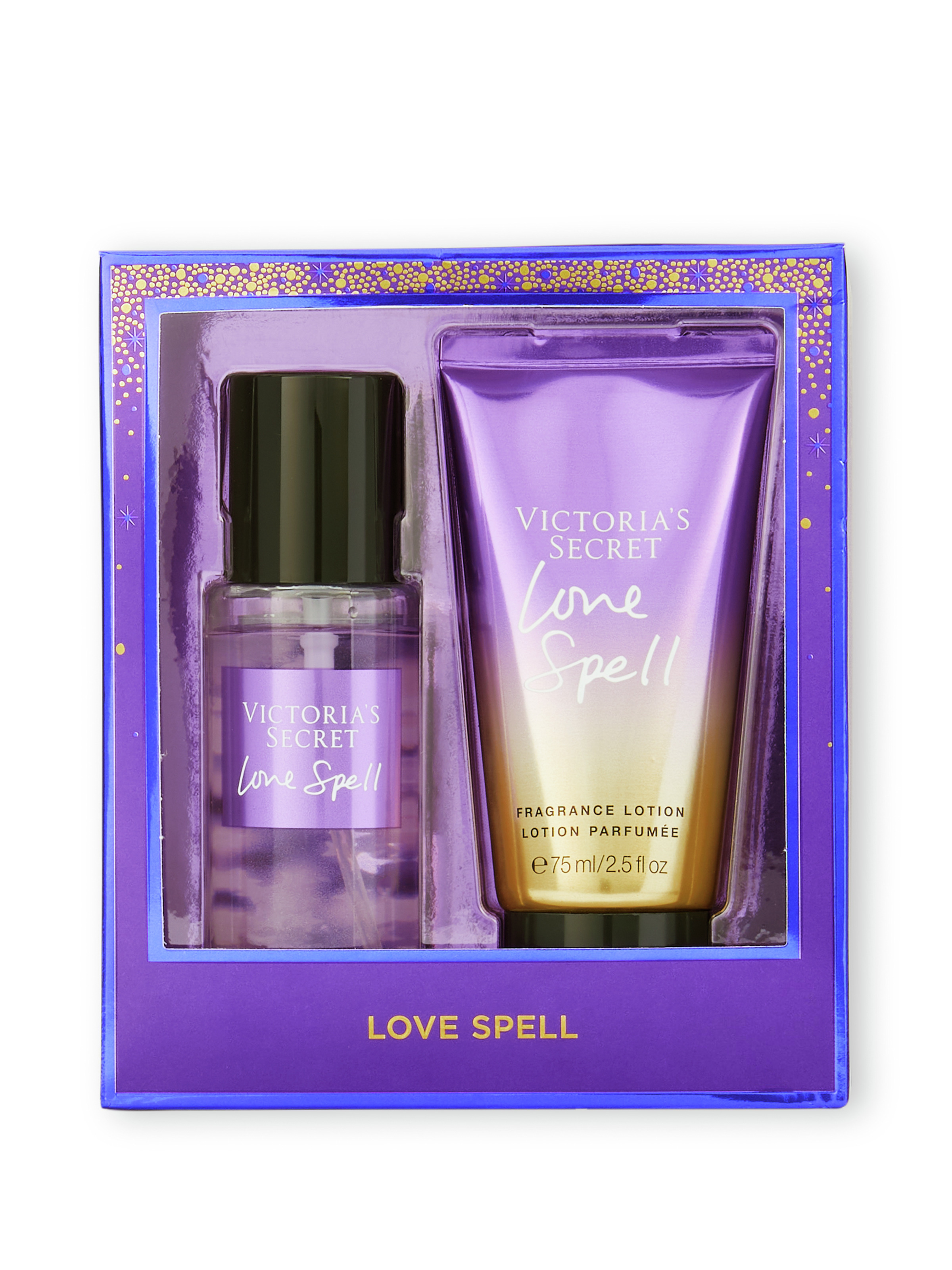 Love Spell Dúo Bruma Perfumada Mini Y Crema Perfumada Mini, Description, large