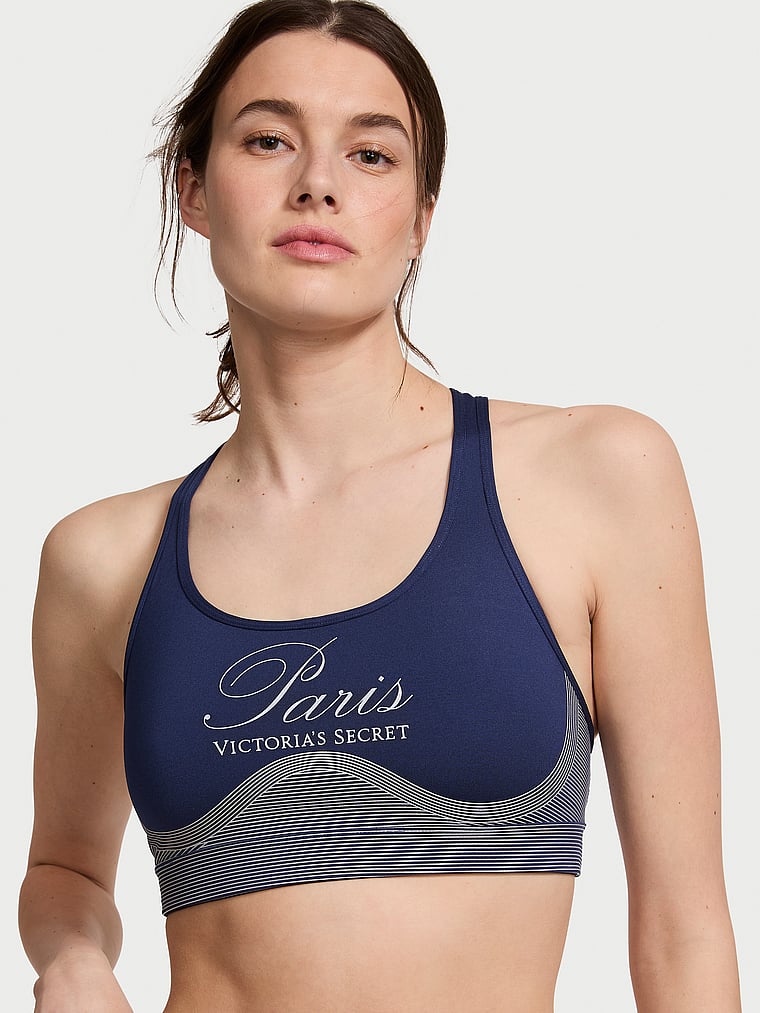 Top Sujetador Deportivo Azul