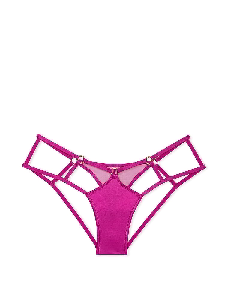 Braguitas Culottes Con Tiras Y Herraje, Outrageous Pink, large